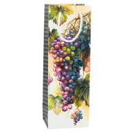 Presentpåse för vinflaska i papper 35 x 12 x 9 cm