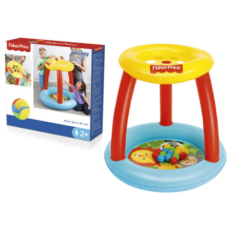 Uppblåsbar pool med tak Fisher-Price Bestway 93541