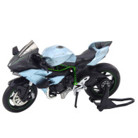 Motorcykel Sport Metall Ljus Ljud Silver 112