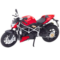 Motorcykel Sport Metall Ljus Ljud Silver Element Röd 112