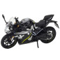 Motorcykel Sport Metall Ljus Ljud Svart 250 SR 112