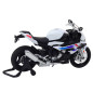 Motorcykel Sport Metall Ljus Ljud Vit S1000 112