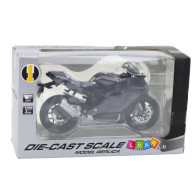 Motorcykel Sport Metall Ljus Ljud Silver Element Svart 112