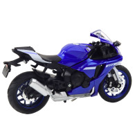 Motorcykel Sport Metall Ljus Ljud Blå R1 112