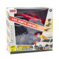 Bil för Drifting med Utbytbara Hjul Fjärrstyrd RC 4WD Röd