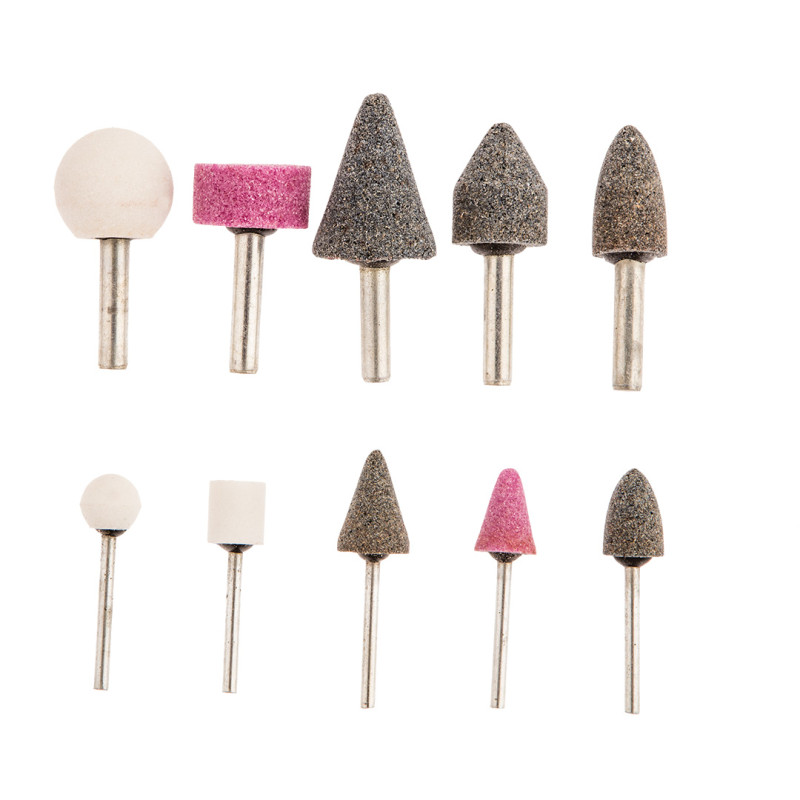 Slipstenar, set om 10 stycken.