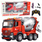 Byggkran fjärrstyrd betongblandare RC 2,4G 9CH Röd
