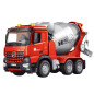 Byggkran fjärrstyrd betongblandare RC 2,4G 9CH Röd