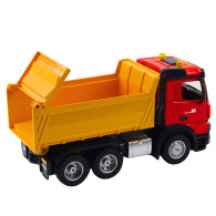 Dumptruck Fjärrstyrd RC 2.4G Ljud Gul-Röd