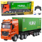 Lastbil med fjärrstyrd container RC Huina Grön 118