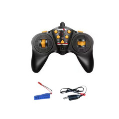 Lastbil med släpvagn Fjärrstyrd grävmaskin RC Ljus Ljud Huina 118