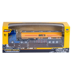 Lastbil Cistern Metall Rörliga Delar Gul 150