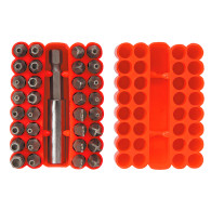 Bits set with handle, 33 pieces. 

Would you like help with anything else?