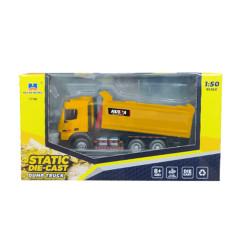 Lastbil Tipper Metall Huina Gul 150