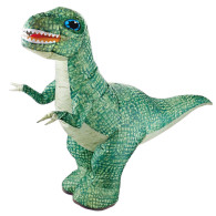 Stor Uppblåsbar Fjärrstyrd Grön Dinosaurie RC 130 x 190cm