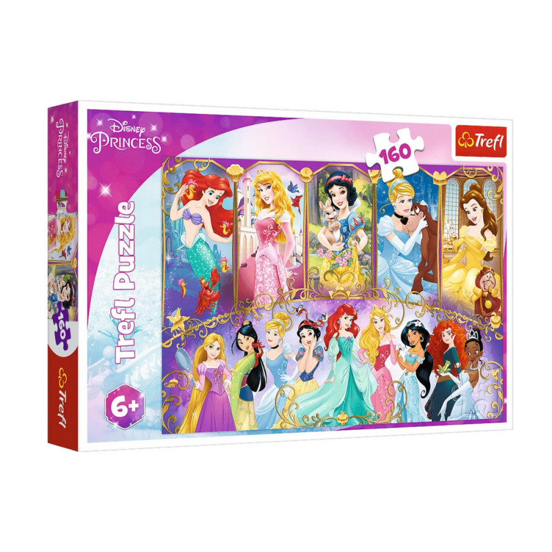 Pussel - 160 - Prinsessporträtt - Disney Princess Trefl 15407