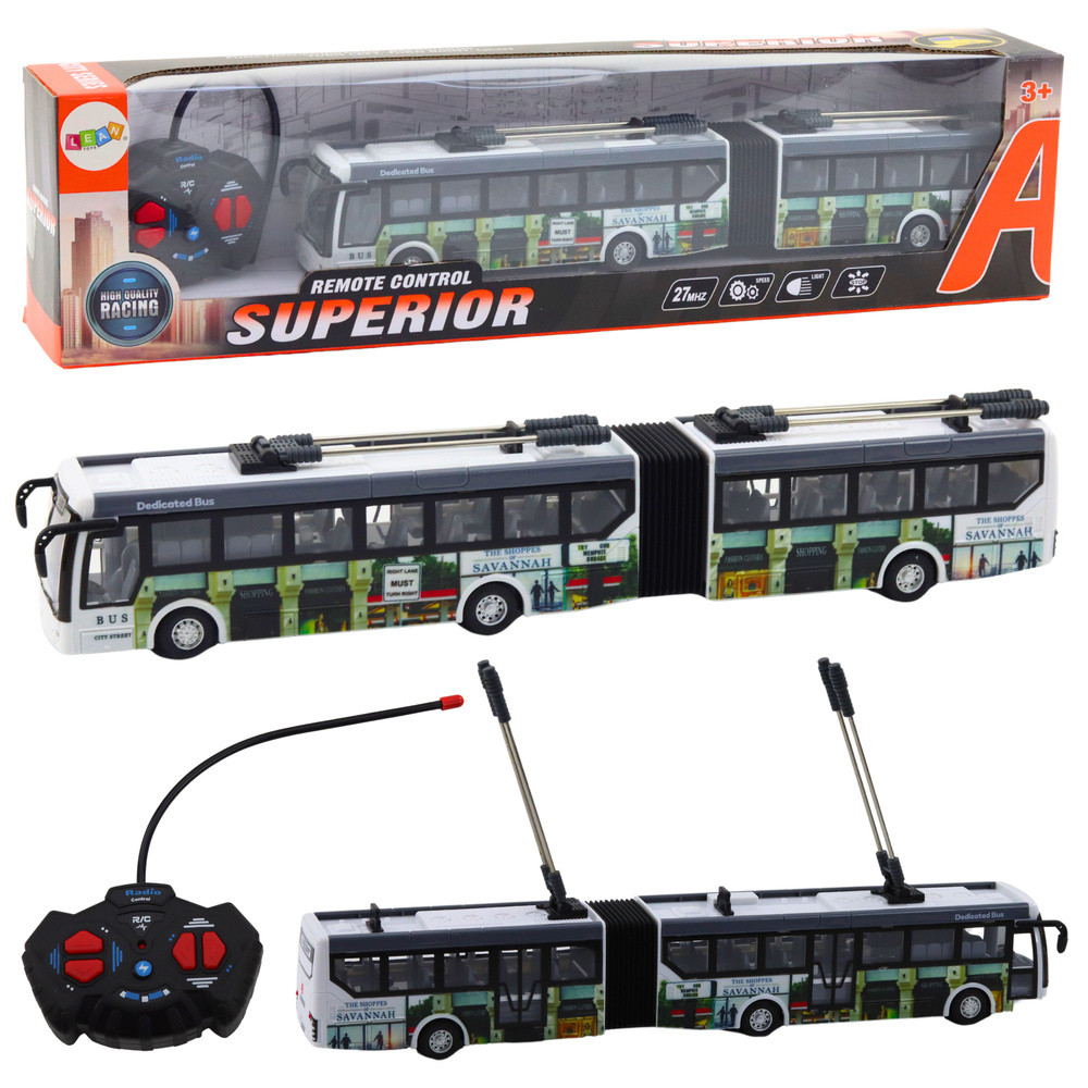 Trolleybuss Fjärrstyrd RC Ljus Kollektivtrafik
