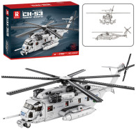 Byggklossar Transport Helikopter 2192el