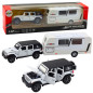 Set Offroad Campingbil Metall Ljusljud Vit 132