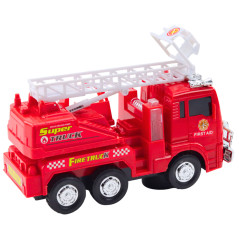 Brandbil Brandkår Stege Rörlig Ljus Ljud