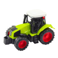 Set Traktor Traktor Jordpress för hösilage Grön