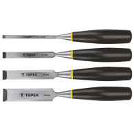 Mejslar 6-24 mm, set med 4 stycken.
