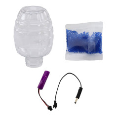 Automatpistol med vatten- och gelkulor - Skalle