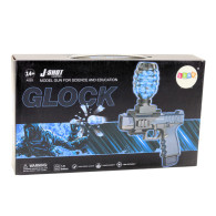 Automatisk vatten- och gelbollspistol Glock Blå