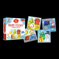 Pussel Lärande Färg- och Formspel från ABC Baby-serien Trefl 01939