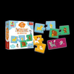 Leksakspel Djur från ABC-serien för småbarn Trefl 01940