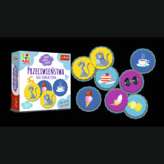 Spelet Motpol från ABC-serien för småbarn från Trefl 01943