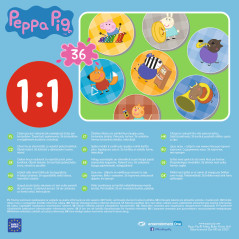 Spelet Memos Gris Peppa Trä 01893