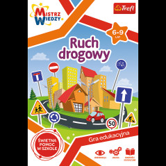 Utbildningsspel Trafik från Mästare av Kunskapsserien Trefl 01955