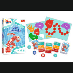 Den pedagogiska spelet Mästare av kunskap om människokroppen Trefl 01957