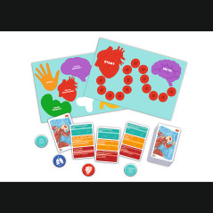 Den pedagogiska spelet Mästare av kunskap om människokroppen Trefl 01957