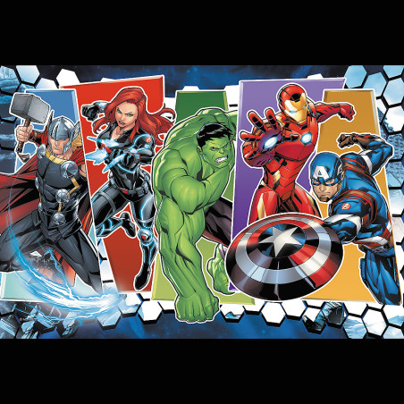 Pussel 60 - The Unbeatable Avengers Spader 17357