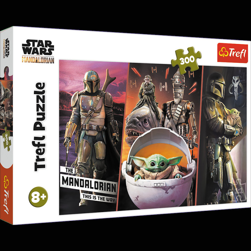 Pussel - 300 - Mysteriösa Baby Yoda Trefl 23002