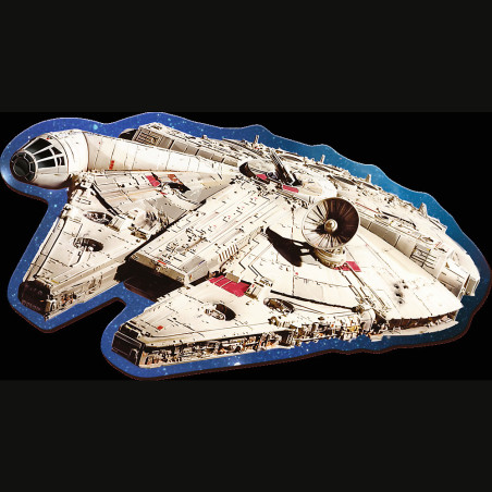 Pussel i trä Star Wars 160 bitar Millennium Falcon Trefl 20189