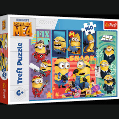 Pussel - 160 - Minionsglädje Trefl 15423 | HandlaSmidigt.se