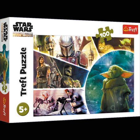 Pussel - 100 - Baby Yoda Trefl 16413 | HandlaSmidigt.se
