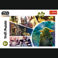 Pussel - 100 - Baby Yoda Trefl 16413 | HandlaSmidigt.se
