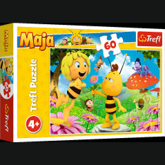 Pussel - 60 - Blomma för Maja - Studio 100 Maya the Bee 17330 | HandlaSmidigt.se