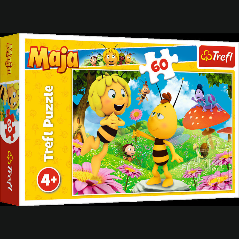 Pussel - 60 - Blomma för Maja - Studio 100 Maya the Bee 17330