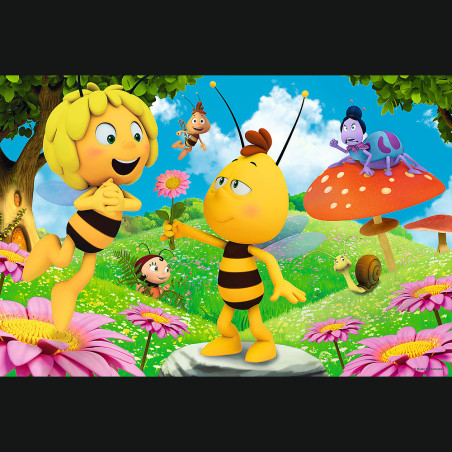 Pussel - 60 - Blomma för Maja - Studio 100 Maya the Bee 17330