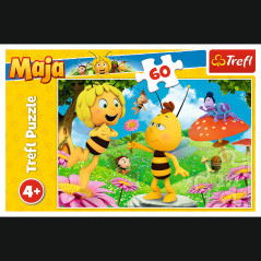Pussel - 60 - Blomma för Maja - Studio 100 Maya the Bee 17330 | HandlaSmidigt.se