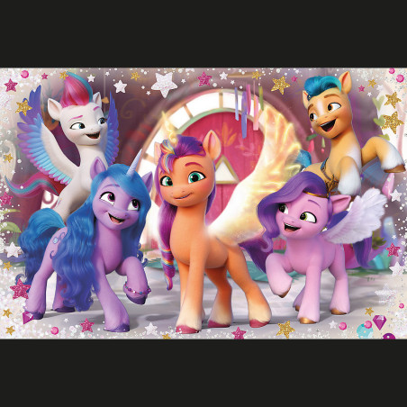 Pussel - 24 Maxi - Glada ponnydagen My Little Pony Trefl 14355