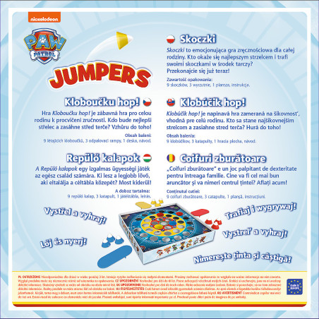 GRA- Paw Patrol hoppare Trefl 01998