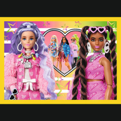 Pussel - 4-i-1 - Barbie Mattel, Barbie 34626 | HandlaSmidigt.se