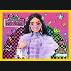 Pussel - 4-i-1 - Barbie Mattel, Barbie 34626 | HandlaSmidigt.se