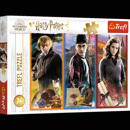 Pussel Harry Potter 200 bitar. I en värld av magi och trolldom. Trefl 13277. | HandlaSmidigt.se